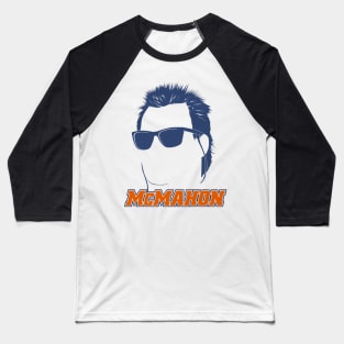 Jim McMahon Chicago Silhouette Baseball T-Shirt